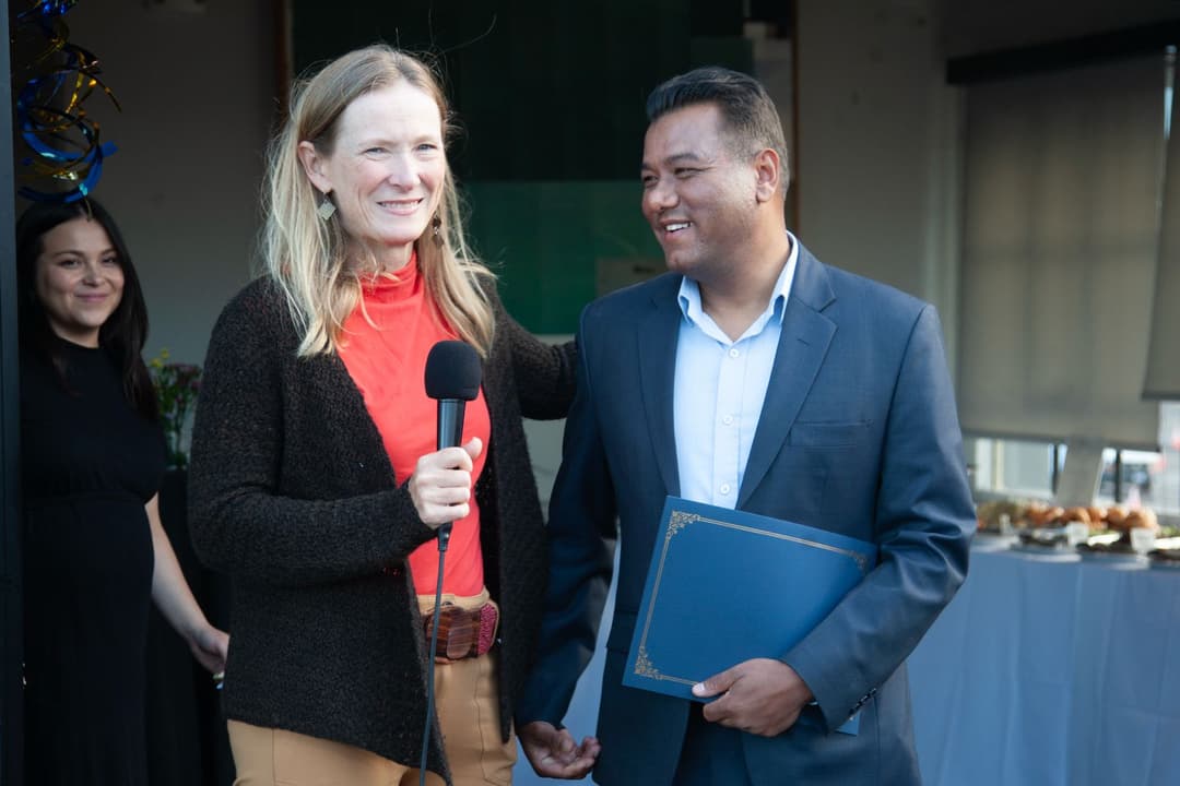 Dr. Umesh Bogati in his work