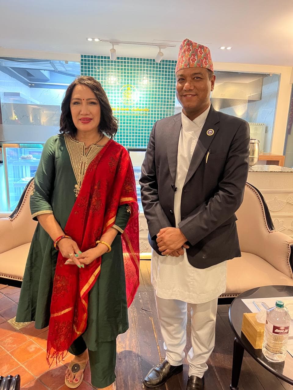 Dr. Umesh Bogati in his work