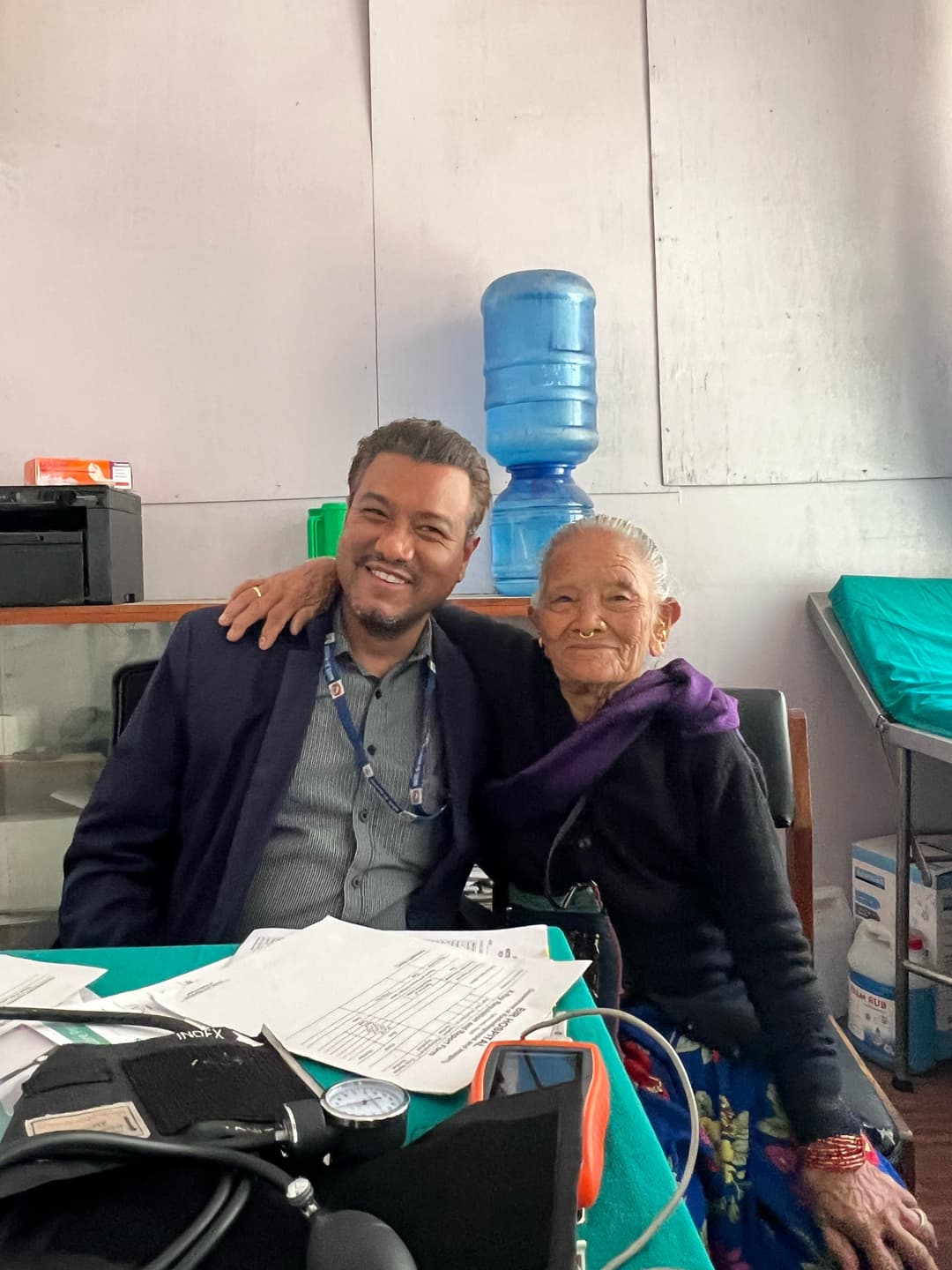 Dr. Umesh Bogati in his work