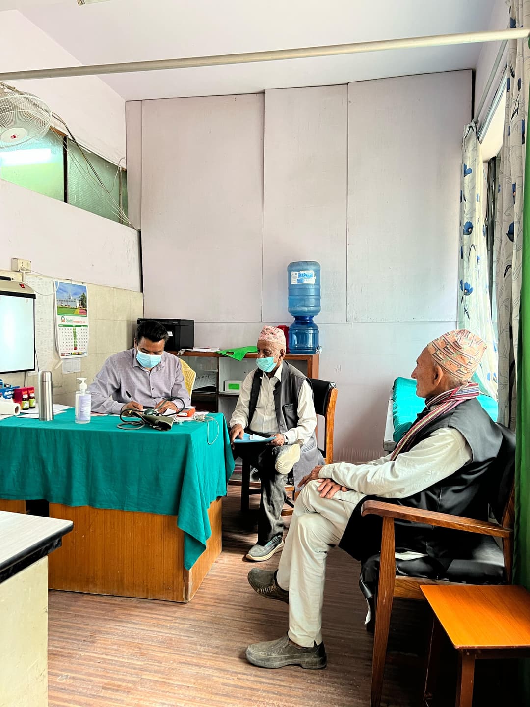 Dr. Umesh Bogati in his work